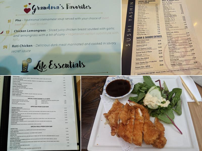 Sushi Yashin Menu
