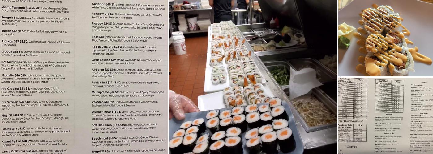 SushiNati - Beechmont Ave Menu