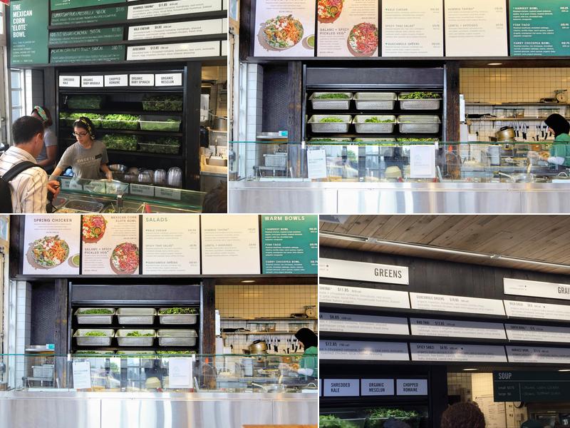 sweetgreen Menu
