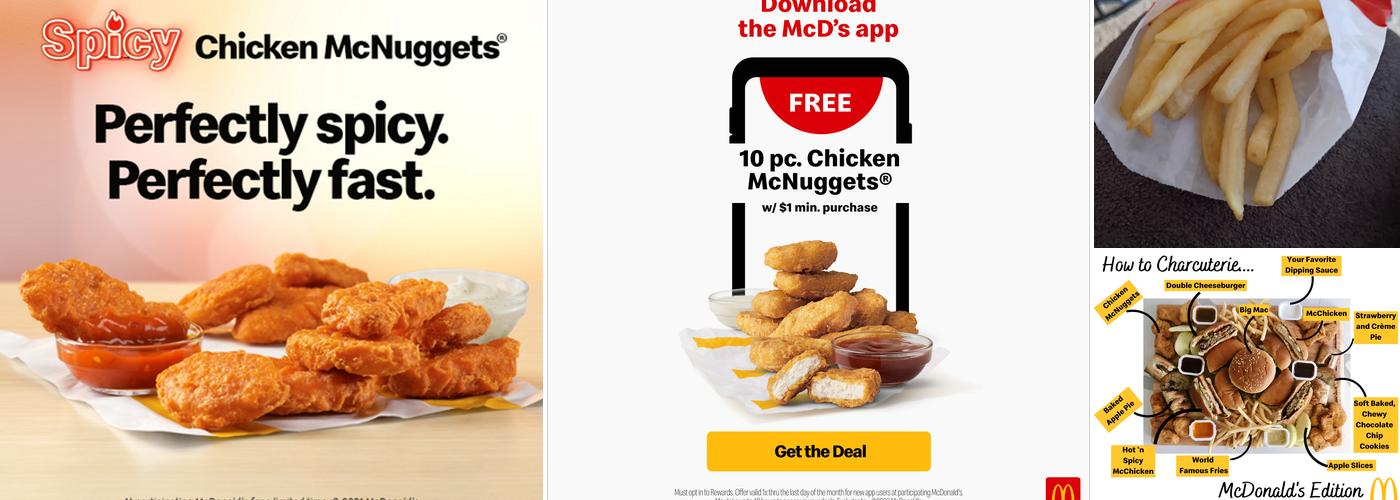 McDonald's Menu