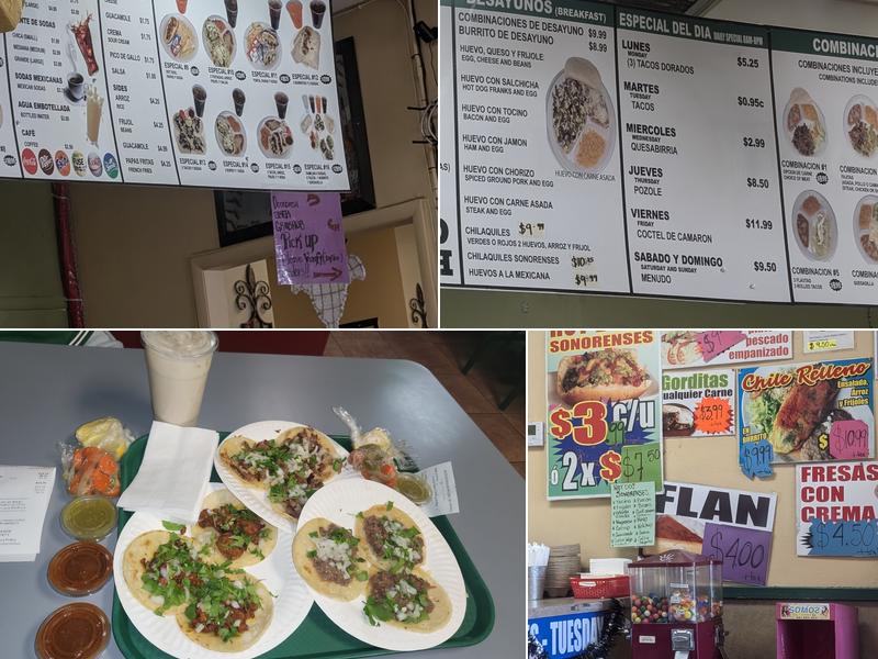 Taco Mich & Bar Menu