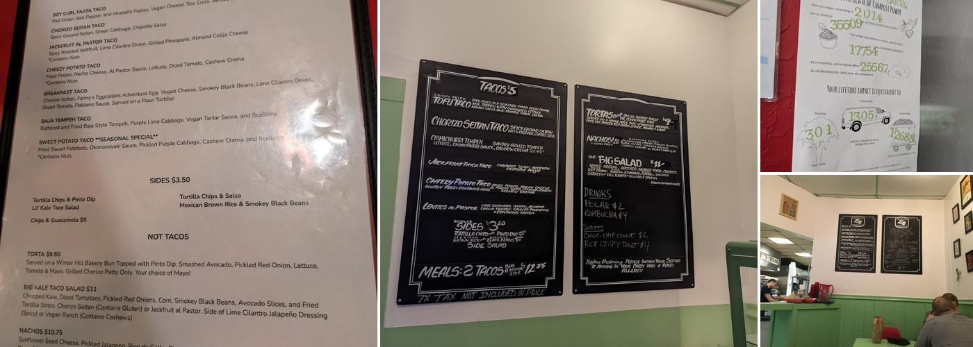 Taco Party Menu