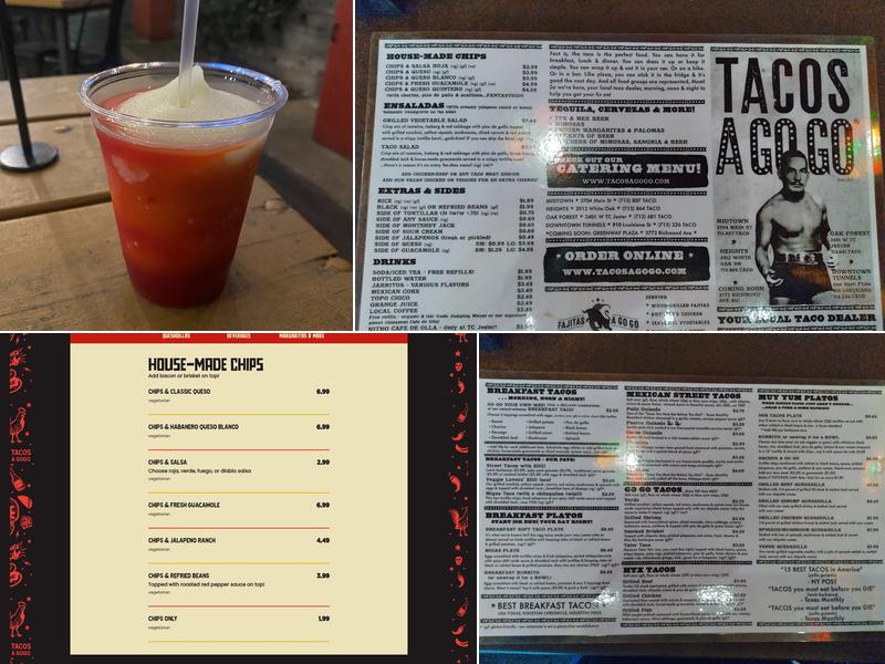 Tacos A Go Go Oak Forest Menu