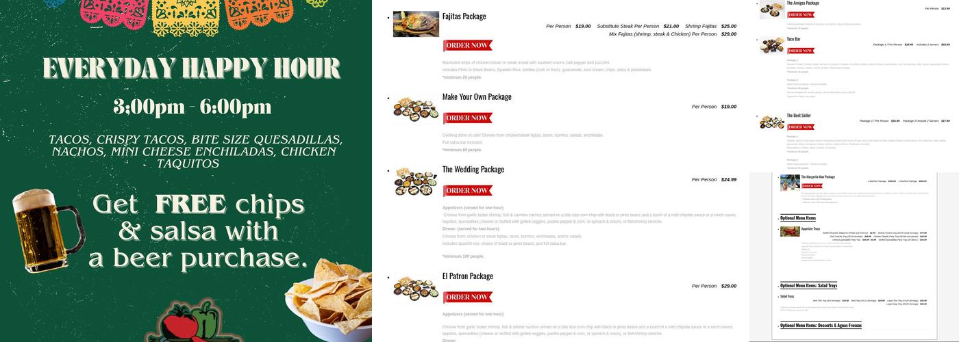 Tacos & Co Menu