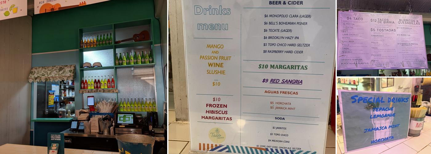 TACO EDITION Menu