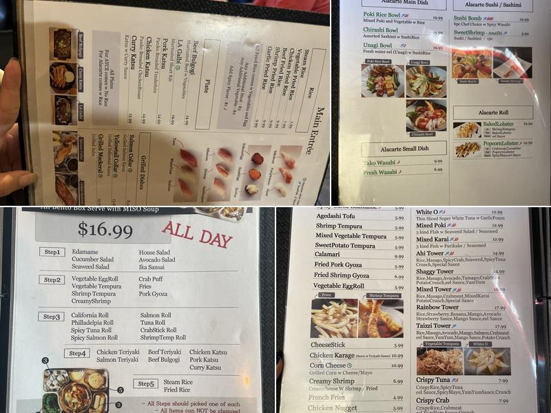 Taizzi Menu