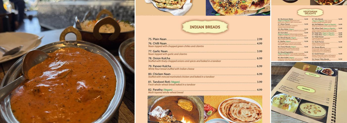 Tandoori Eats Menu