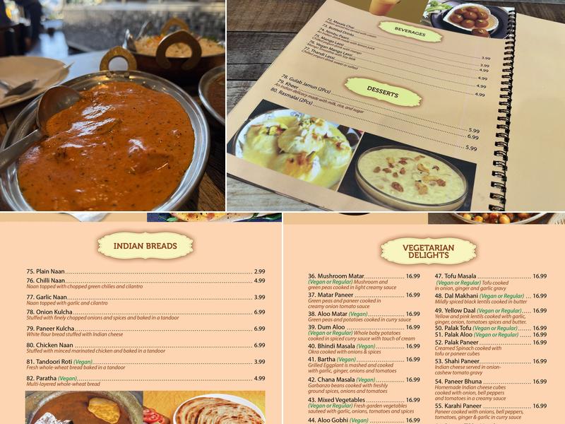 Tandoori Eats Menu
