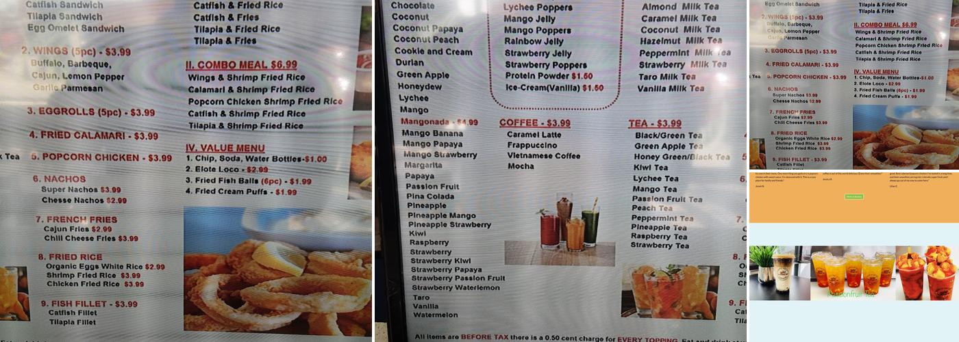TapHouse 88 Menu