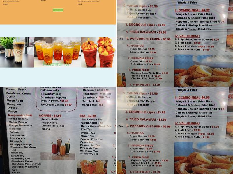 TapHouse 88 Menu