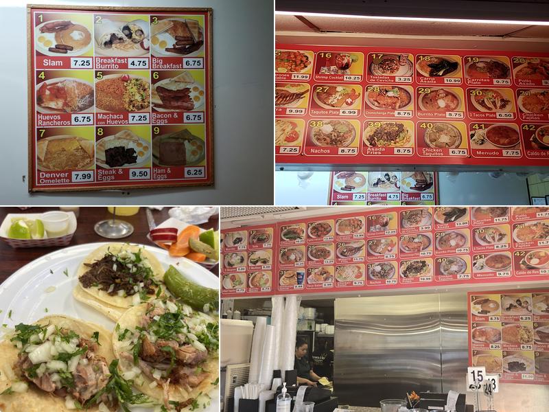 El Rey Taqueria Menu