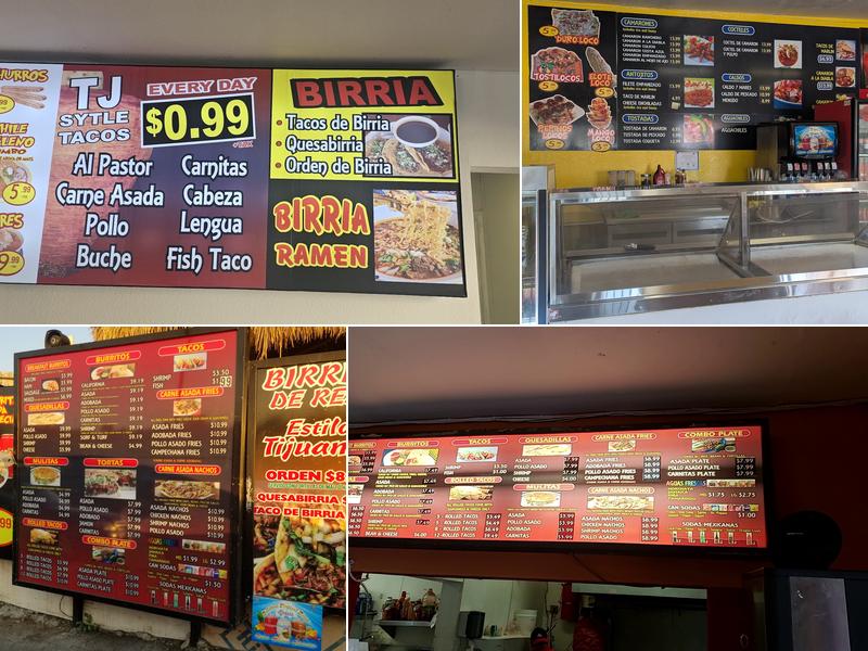 Taquería Imperial Menu