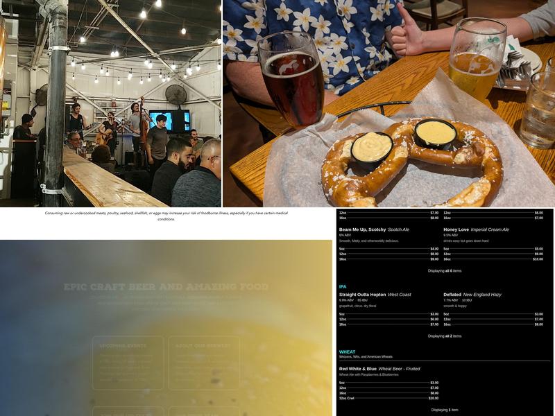 Tarpon River Brewing Menu