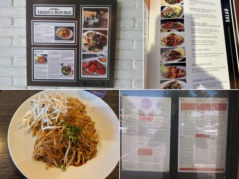 Taste of Thai — Ahwatukee Menu