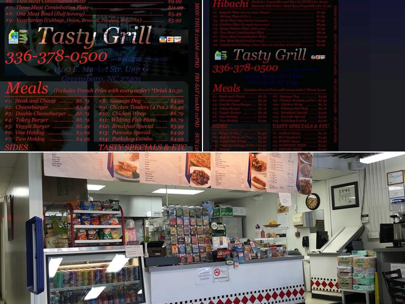 Tasty Grill Menu
