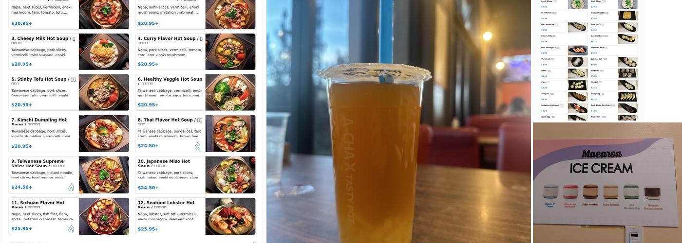 Tasty Pot - Story Road Menu