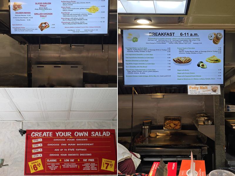 TAZA CAFE & DELI Menu