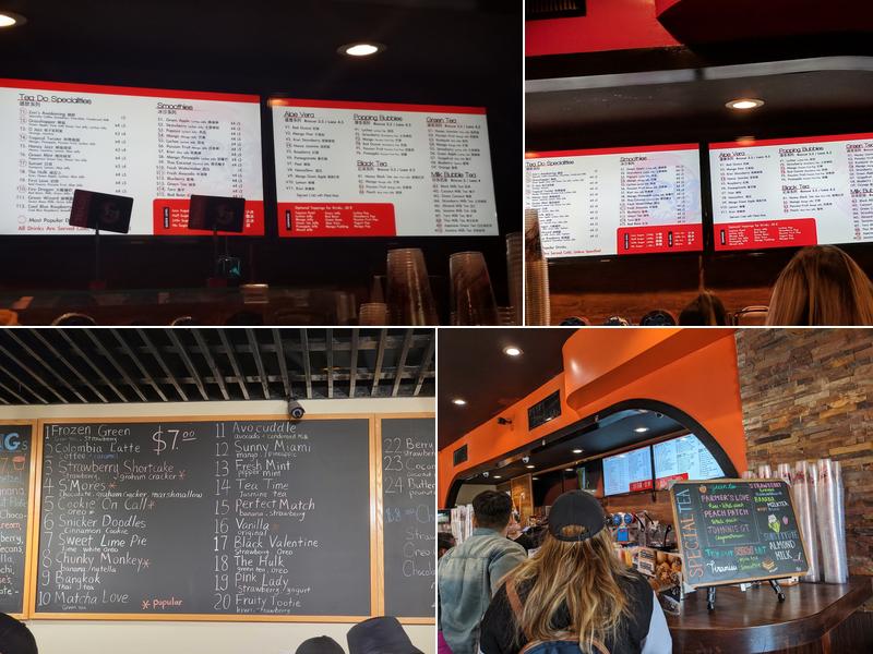 Tea Do Menu
