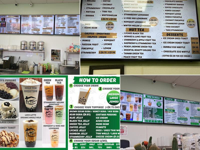 Tea Home Menu