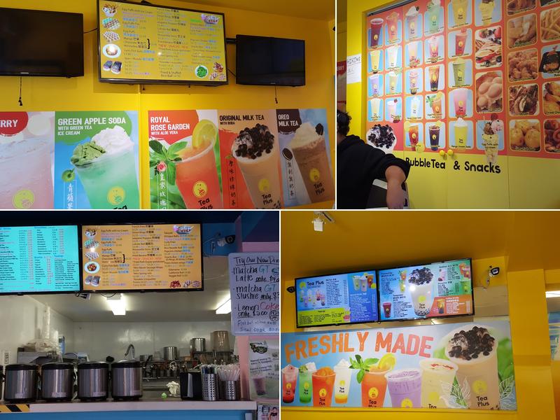 Tea Plus Menu