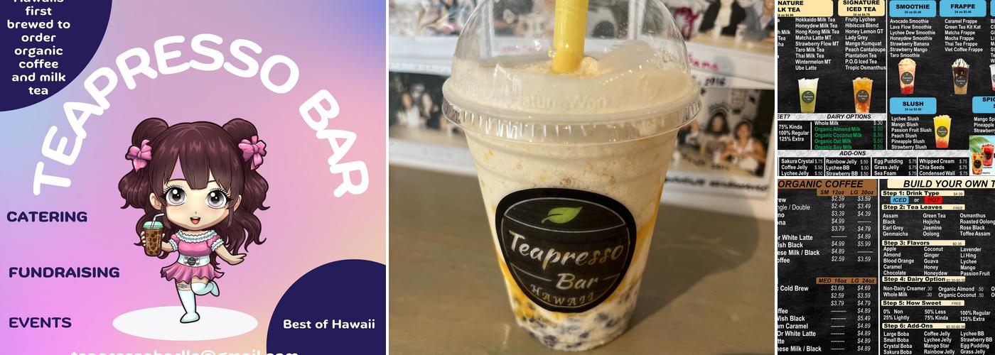Teapresso Bar Menu