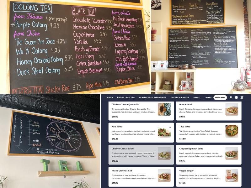 Teatopia Menu