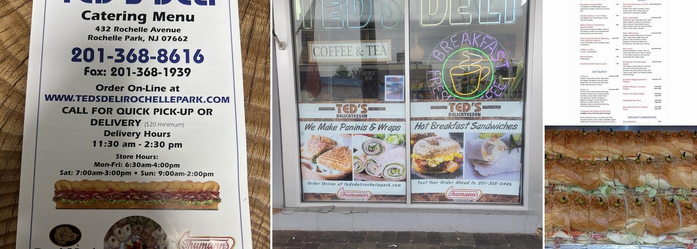 Ted's Delicatessens & Caterers Menu