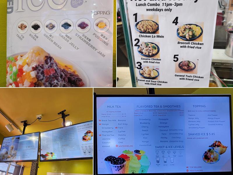 Tea Time Menu