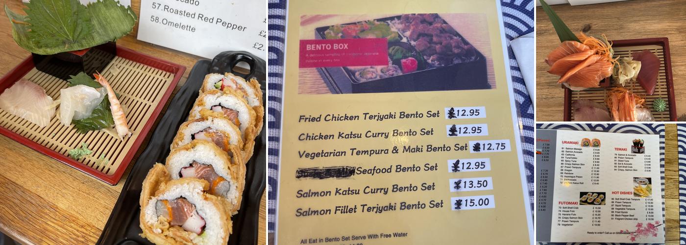 Hanana Sushi Menu