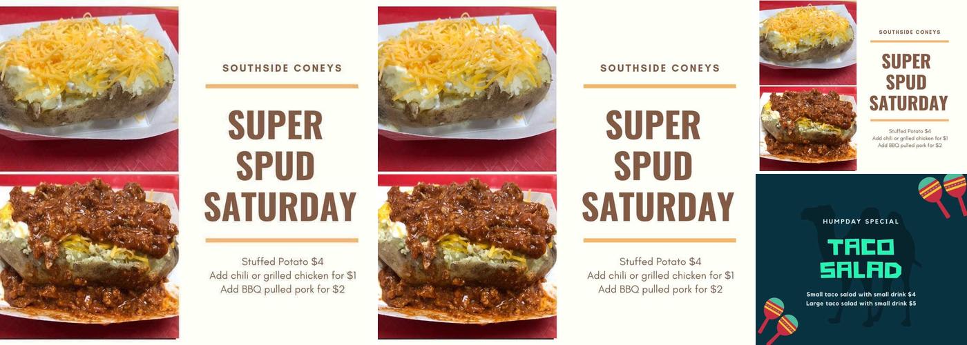 Southside Coneys Menu