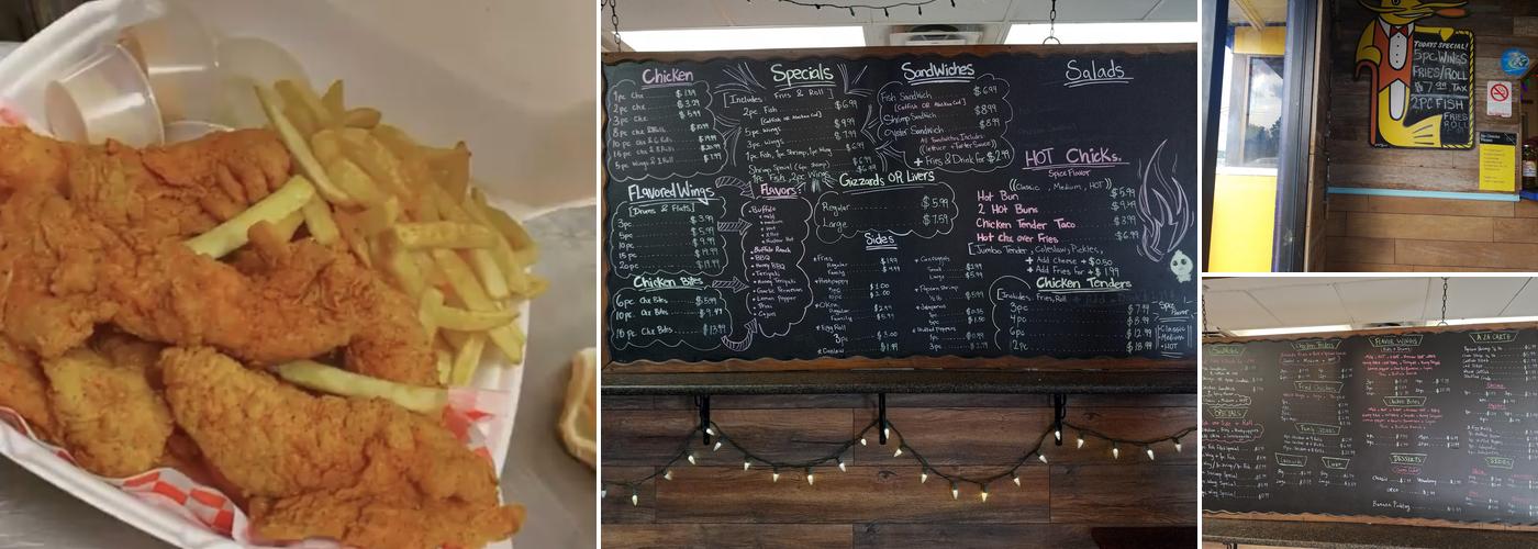 Terry's Seafood And Chicken Menu