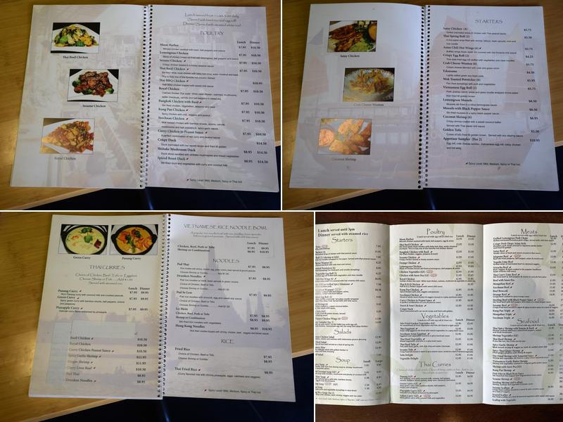 Thai Basil Menu