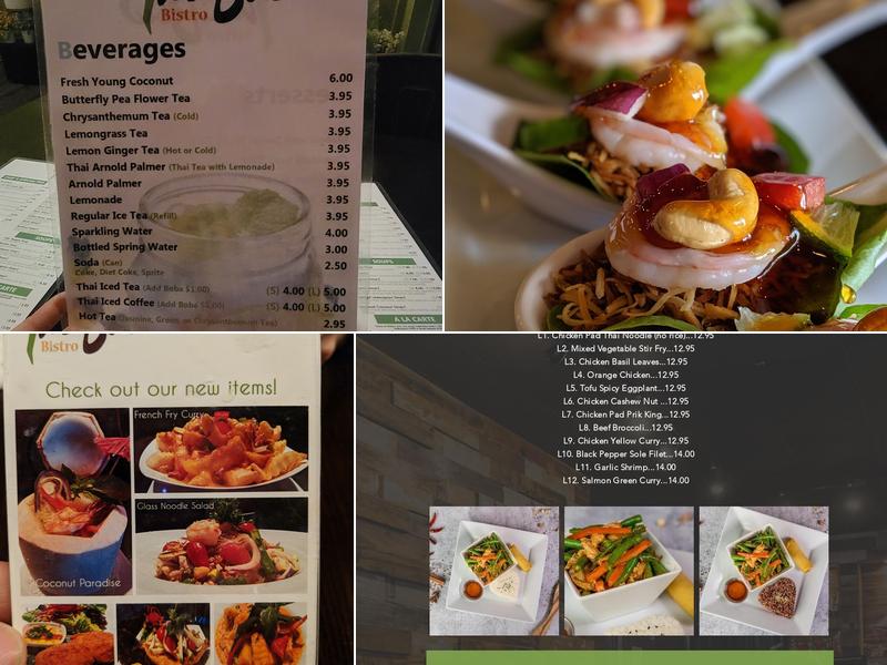 Thai Blvd Bistro Menu