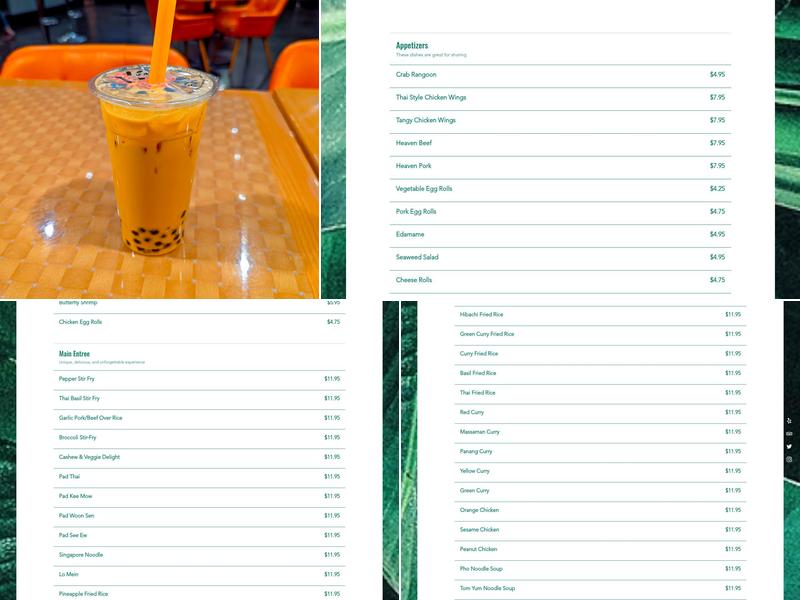 Thai Box (Allen, TX) Menu