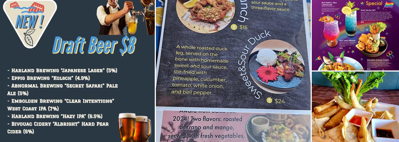 Thai Time North Park Menu