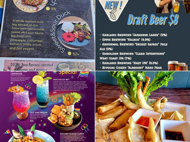 Thai Time North Park Menu