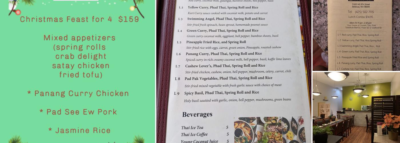 Thai VP Bellevue Menu