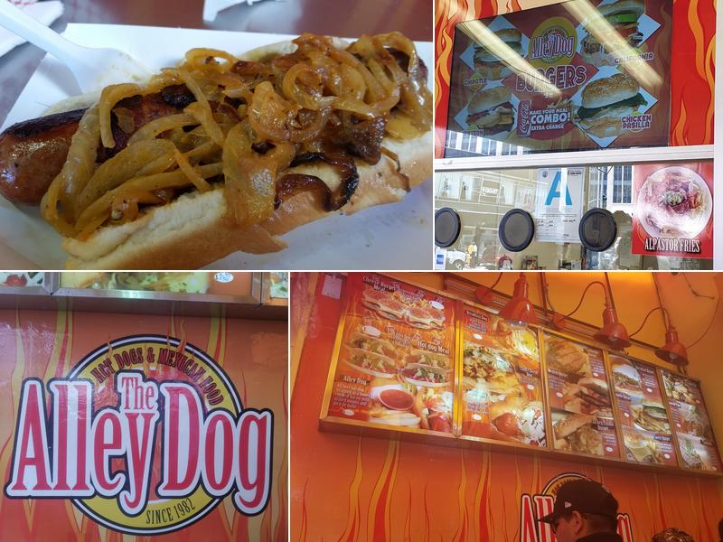 The Alley Dog Menu