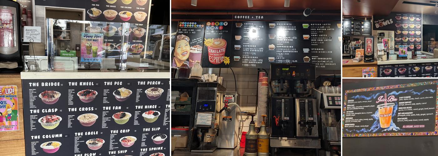 The Bean Menu