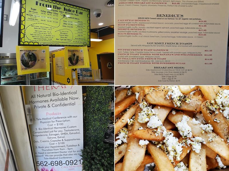 The Bee Hive Market & Cafe Menu