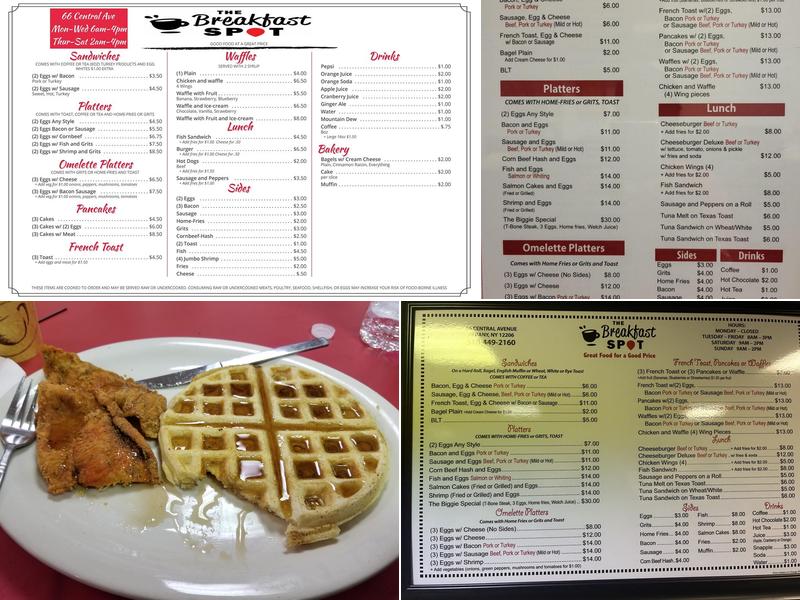 The Breakfast Spot Menu