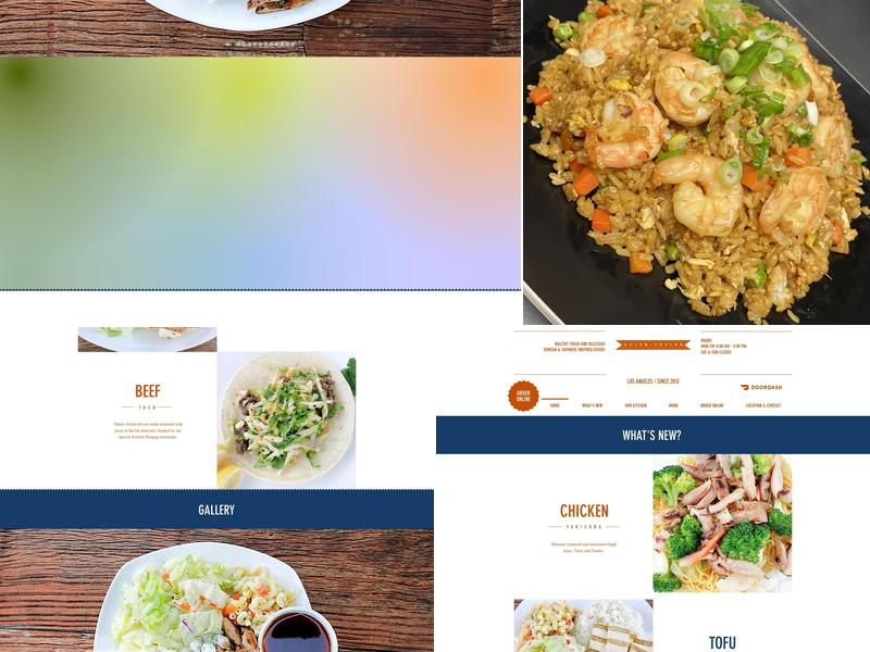 The Chicken Bowl Menu