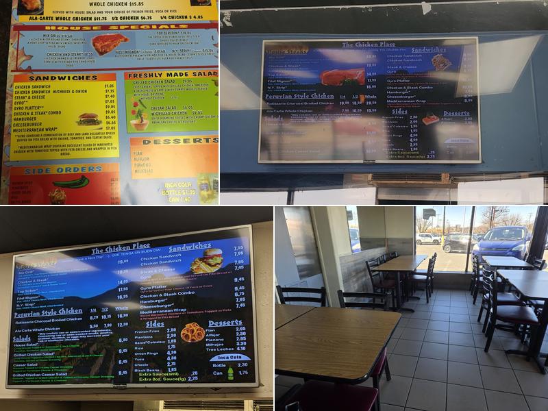 The Chicken Place Menu