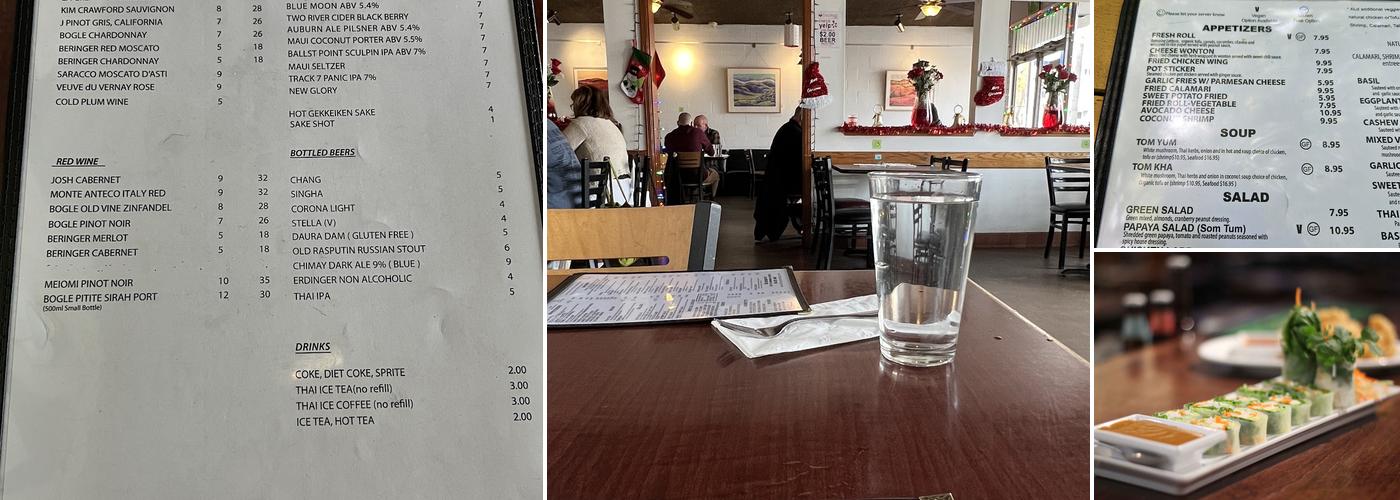 The Coconut On T Menu