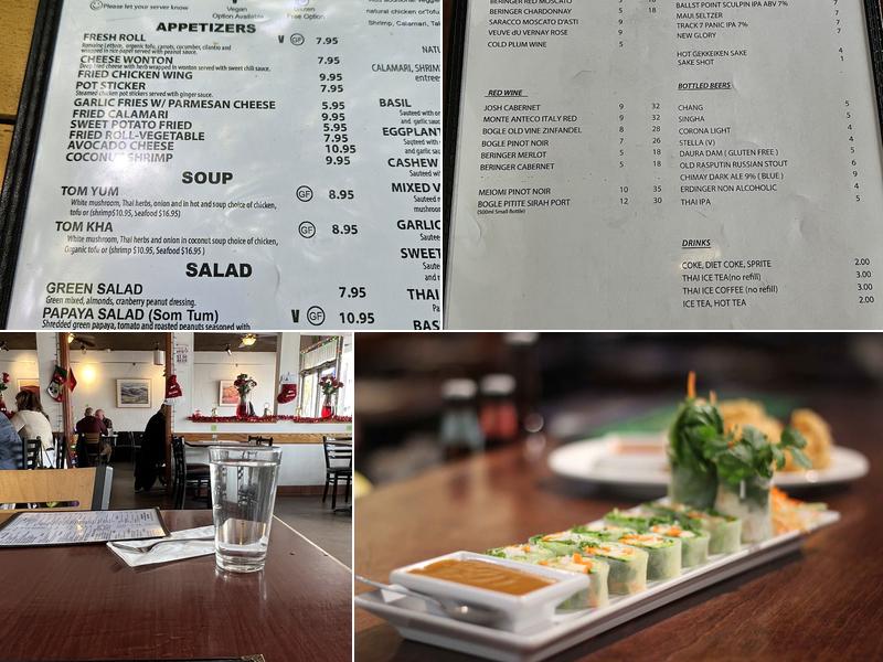 The Coconut On T Menu