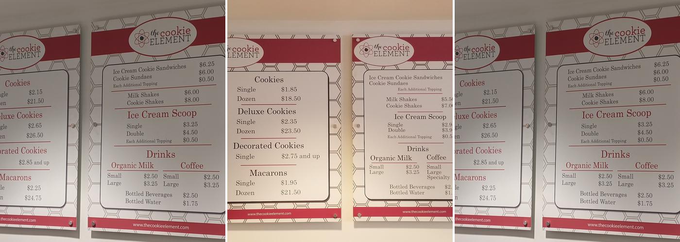 The Cookie Element Menu