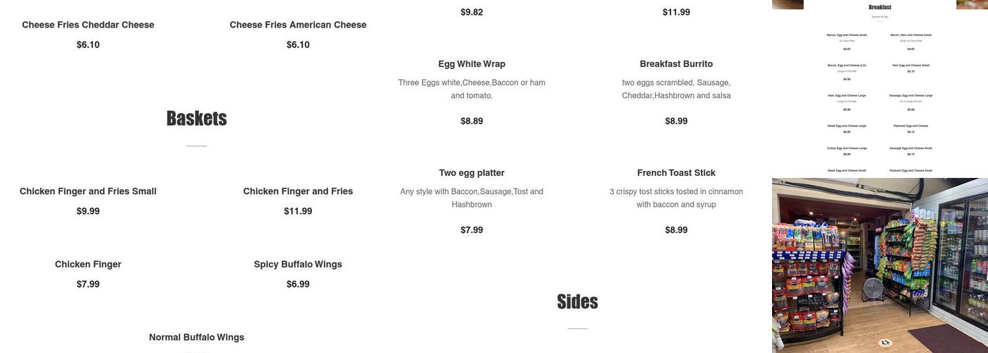 The Country Store (Deli & Catering) Menu