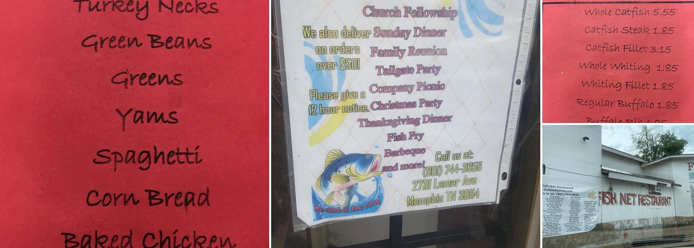 Fish Net Menu