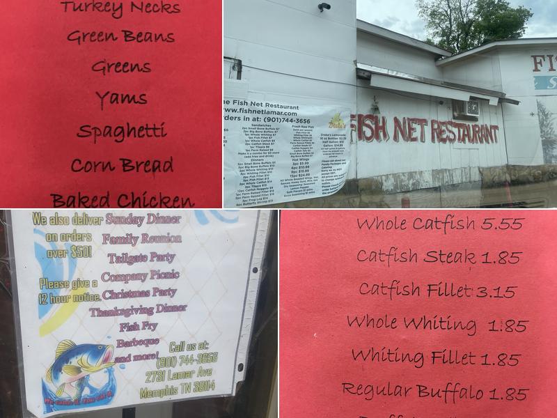 Fish Net Menu