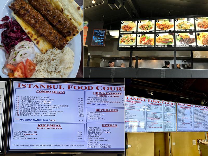 The Food Court (Gyro Express/China Express) Menu